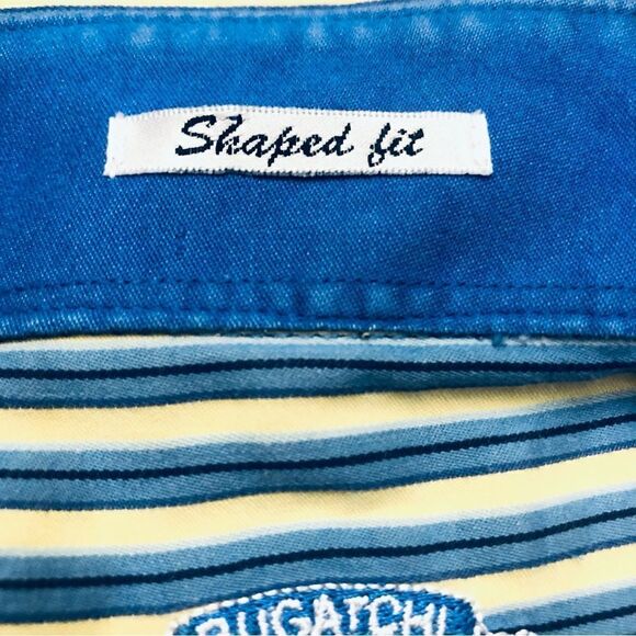 Bugatchi Shirt Set/2 Stripes & Houndstooth Buttons Down Long Sleeve Flip Cuff L - Picture 15 of 15